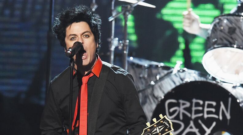 LOS ANGELES, CA - NOVEMBER 20: Musician Billie Joe Armstrong of Green Day performs onstage during the 2016 American Music Awards at Microsoft Theater on November 20, 2016 in Los Angeles, California. (Photo by Kevin Winter/Getty Images)