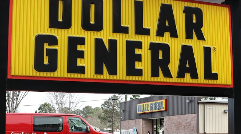 Officials in one Georgia county are considering placing a limit on dollar stores that are rapidly multiplying in the area. (Curtis Compton/ccompton@ajc.com)