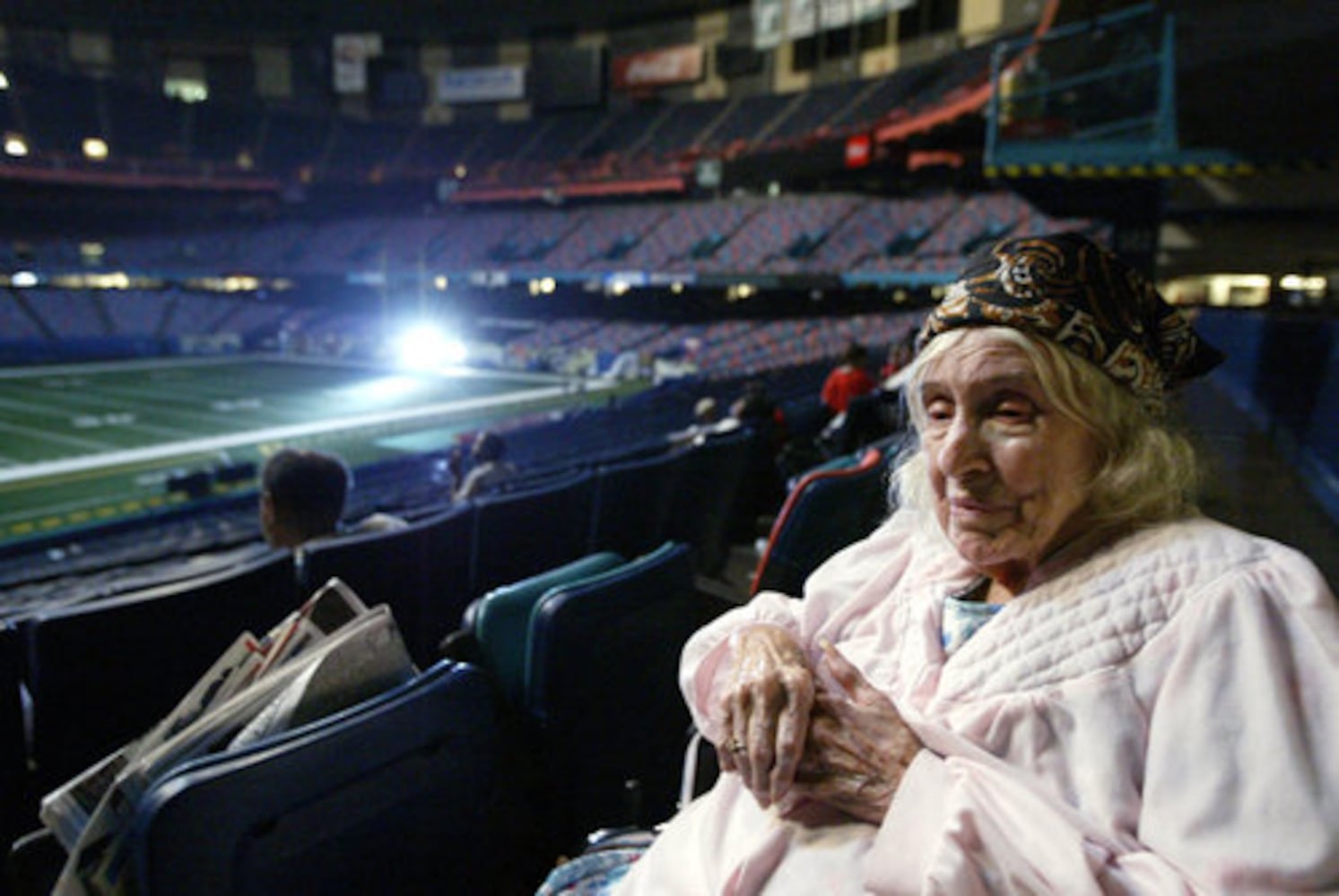 Hurricane Katrina hits New Orleans, August 29, 2005