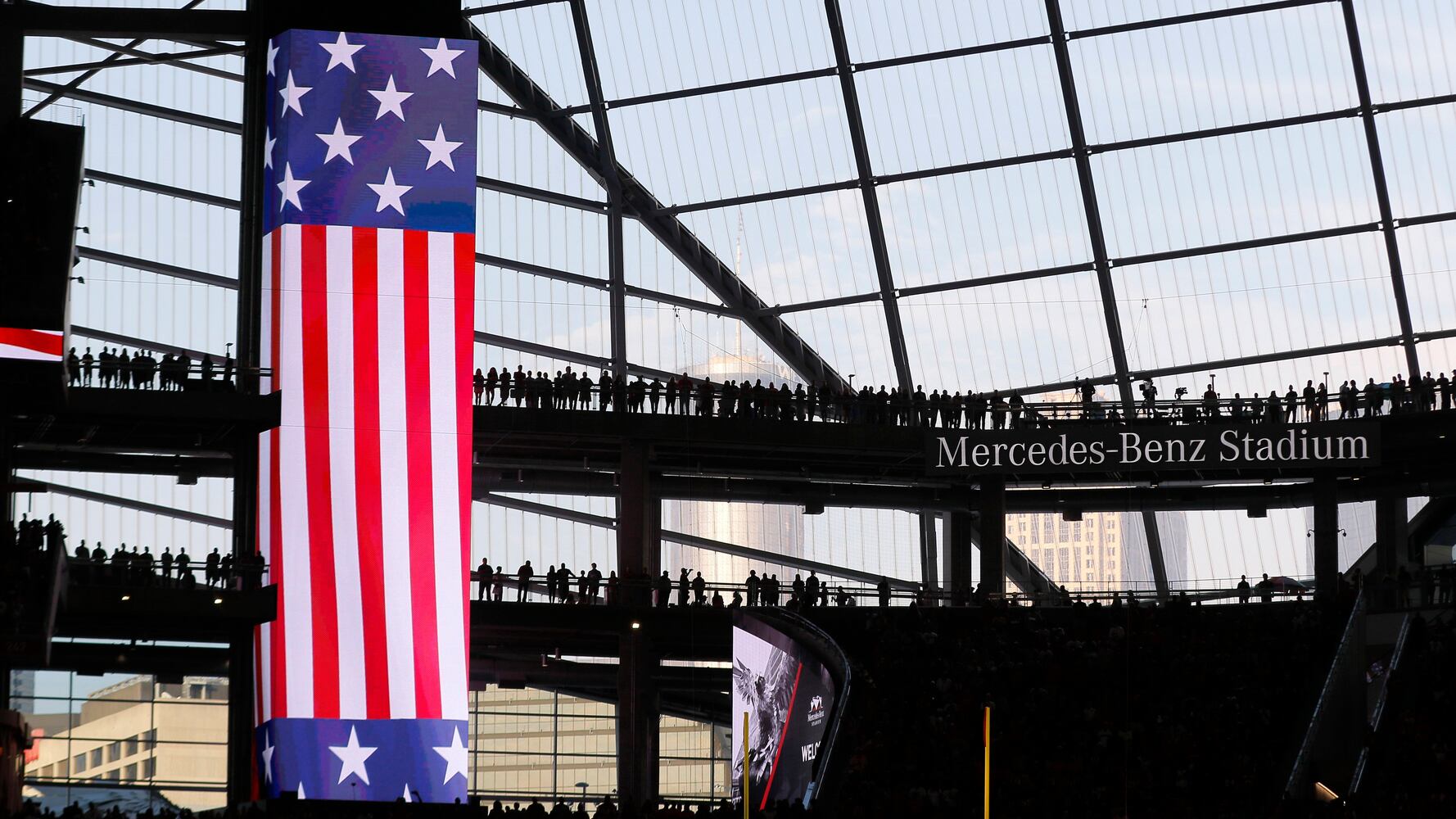Mercedes-Benz Stadium: Aug. 26, 2017