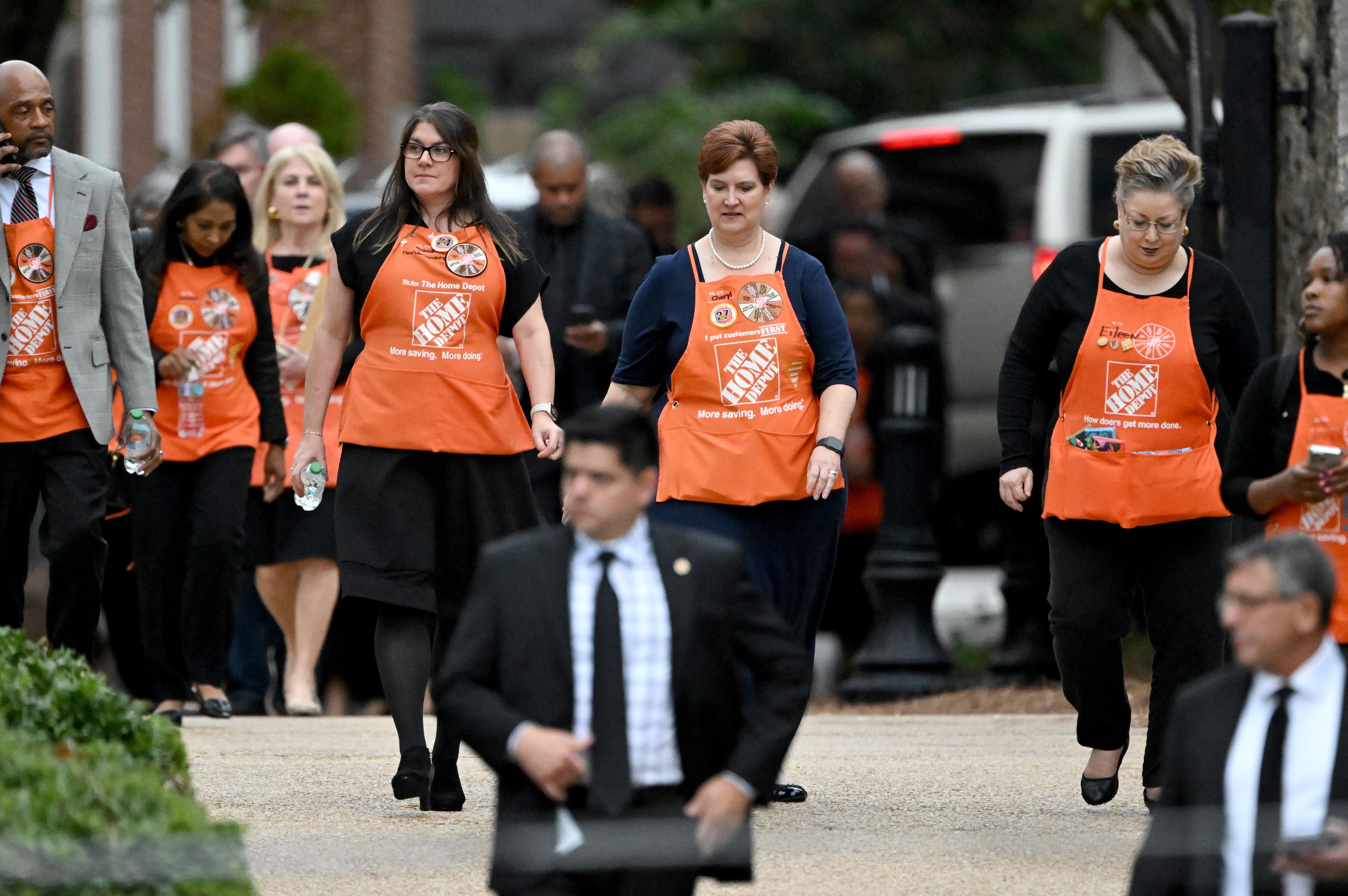 Funeral service for Bernie Marcus