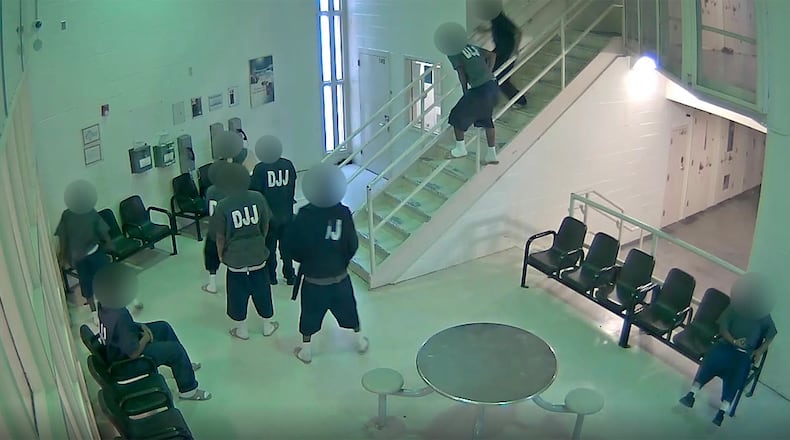 The Atlanta Journal-Constitution obtained videos of several incidents involving the use of force by corrections officers at the Sumter Youth Development Campus in Americus. The state Department of Juvenile Justice obscured the faces of juveniles in the videos.