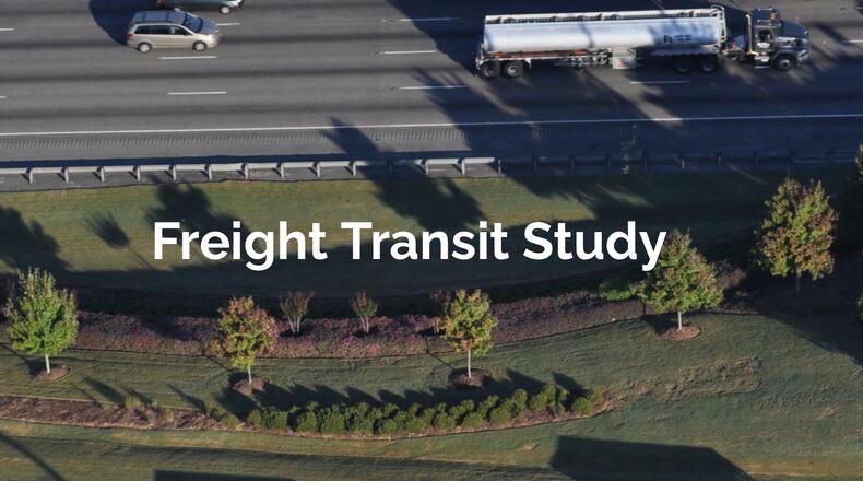 Gateway85 is nearing completion of its Freight Transit Study, which has identified more than 200 potential projects. (Courtesy Gateway85)