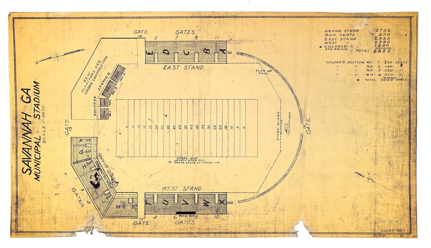Grayson Stadium Savannah 100 anniversary