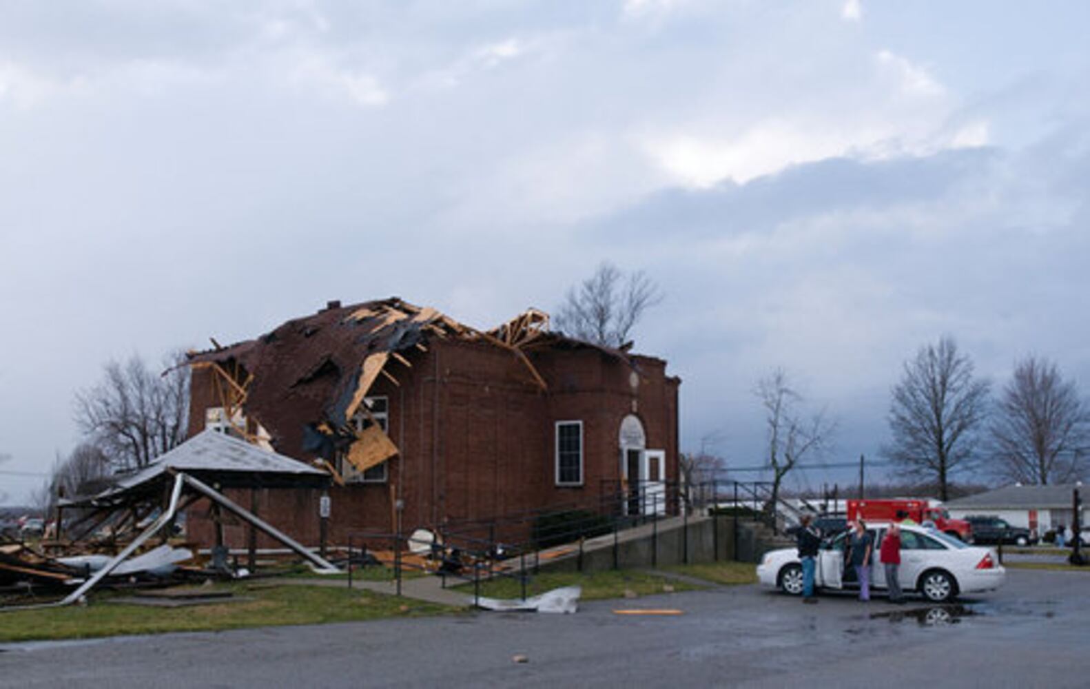 Major storm damage in Indiana