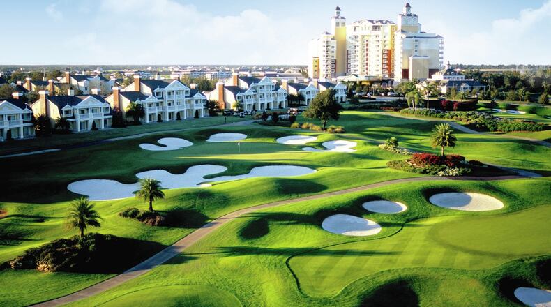 Reunion Resort and Golf Club in Kissimmee, Florida, has three 18-hole championship courses that were designed by Jack Nicklaus, Arnold Palmer and Tom Watson. Contributed by Reunion Resort and Golf Club