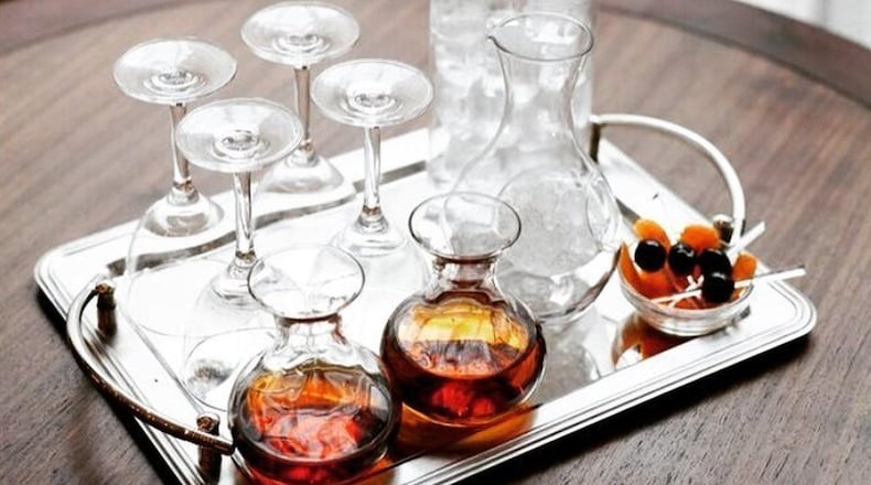 Share the classic Manhattan tableside with friends when you order the Manhattan for Four at the Mercury. CONTRIBUTED BY THE MERCURY