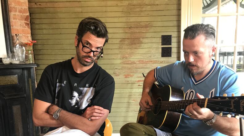L-R Will Welch, editor of GQ magazine, and Jason Isbell, Grammy-winning Americana singer-songwriter, will combine talents for a one-time evening of conversation and music at the Fox Theater on Saturday.
(Courtesy of Heidi Smith)