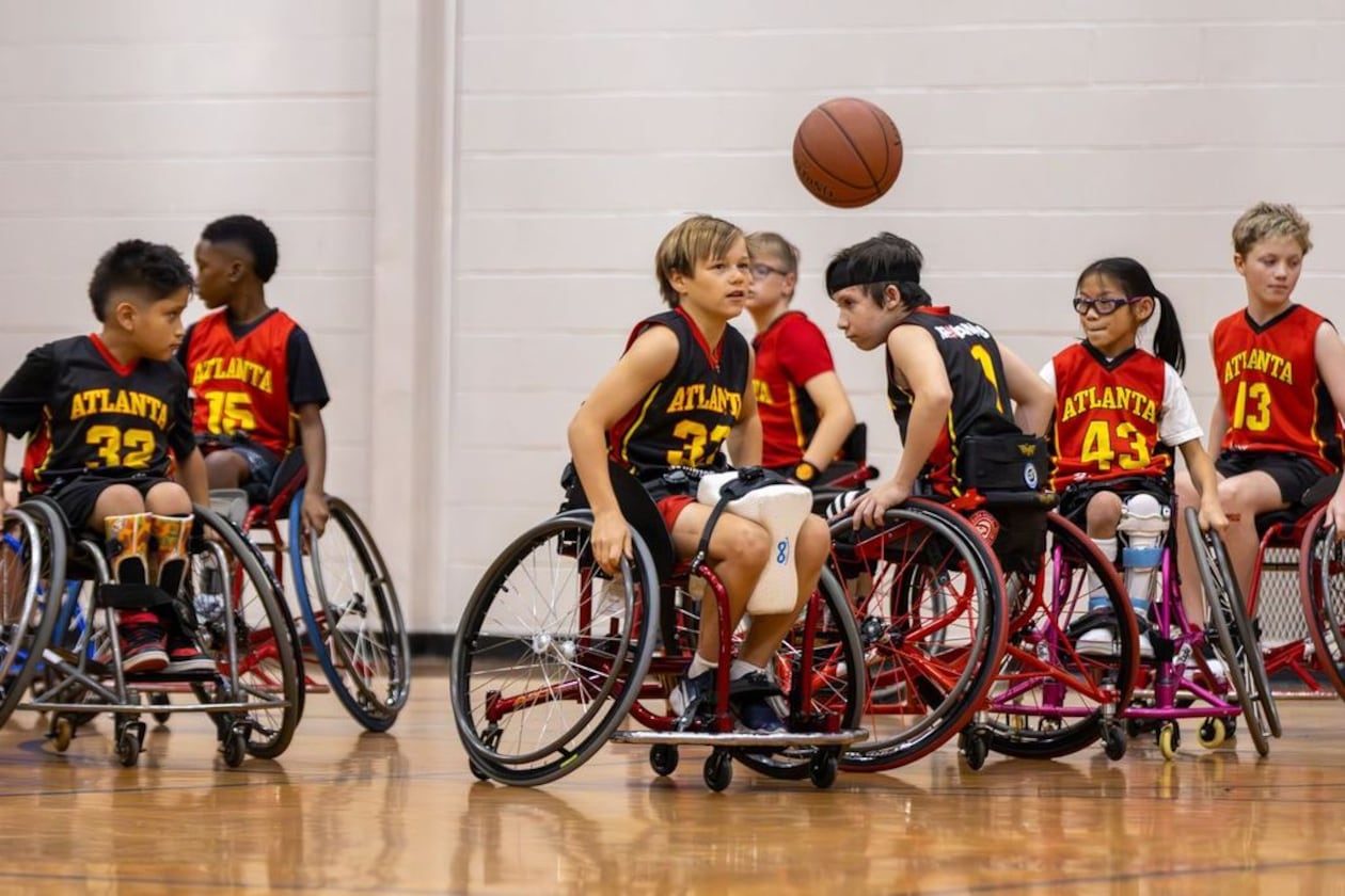 BlazeSports, the nonprofit adaptive sports program based in Norcross, focuses on active play and healthy eating for children with disabilities. (Courtesy of BlazeSports)
