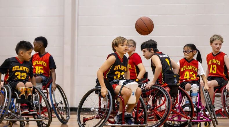 BlazeSports, the nonprofit adaptive sports program based in Norcross, focuses on active play and healthy eating for children with disabilities. (Courtesy of BlazeSports)