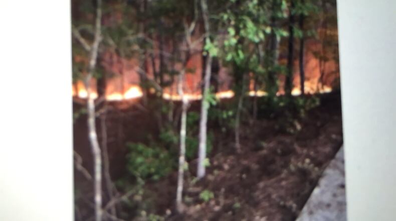 An outdoor ban is in effect in Peachtree City despite a state ban being lifted. (Credit: Channel 2 Action News)