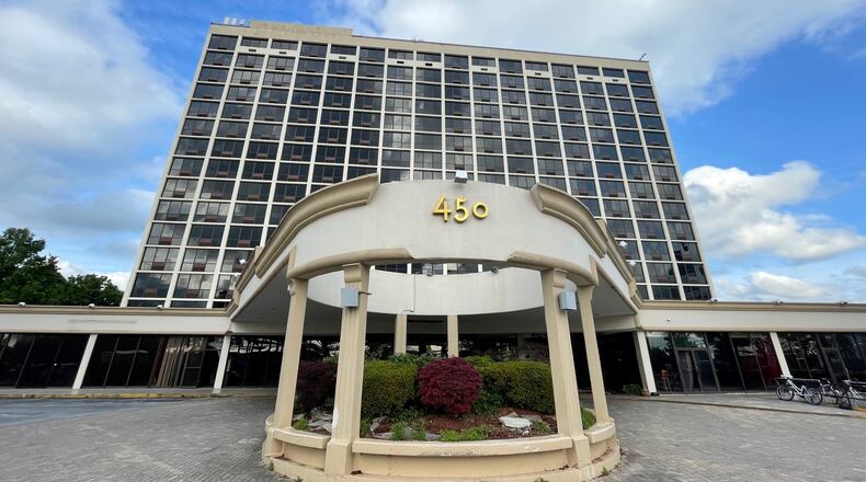 The former Ramada hotel in the Summerhill neighborhood became a place to take homeless people off the street as the pandemic struck. Now, it will be redeveloped for affordable housing. Photo by Bill Torpy