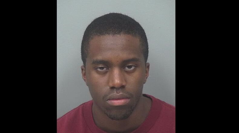 Paul Selvin Douglas, Jr., was arrested Sept. 14 after allegedly driving into three Snellville police cars.