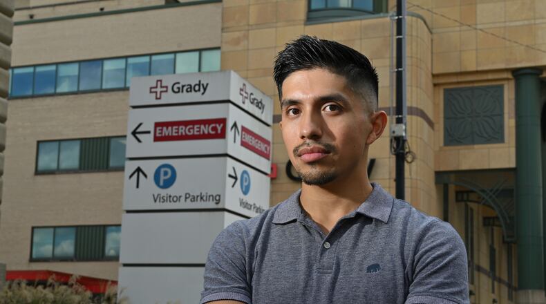 Humberto Orozco is an HIV advocate, who fights to make prevention and treatment options accessible for Hispanics in Atlanta who are living with HIV. (Hyosub Shin / Hyosub.Shin@ajc.com)