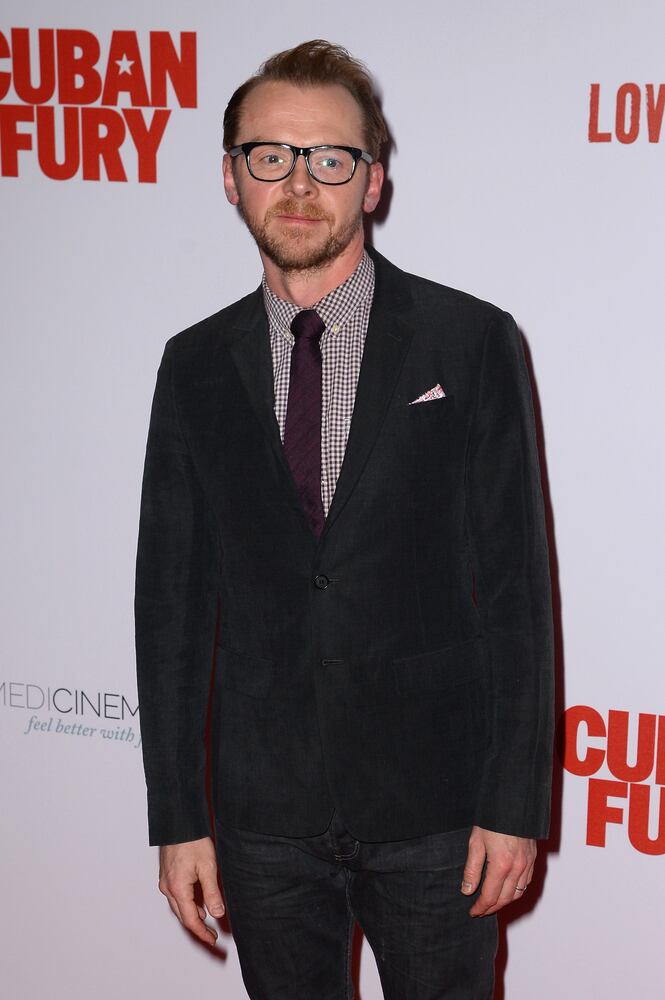 While Simon Pegg is godfather to Gwyneth Paltrow and Chris Martin’s daughter Apple.