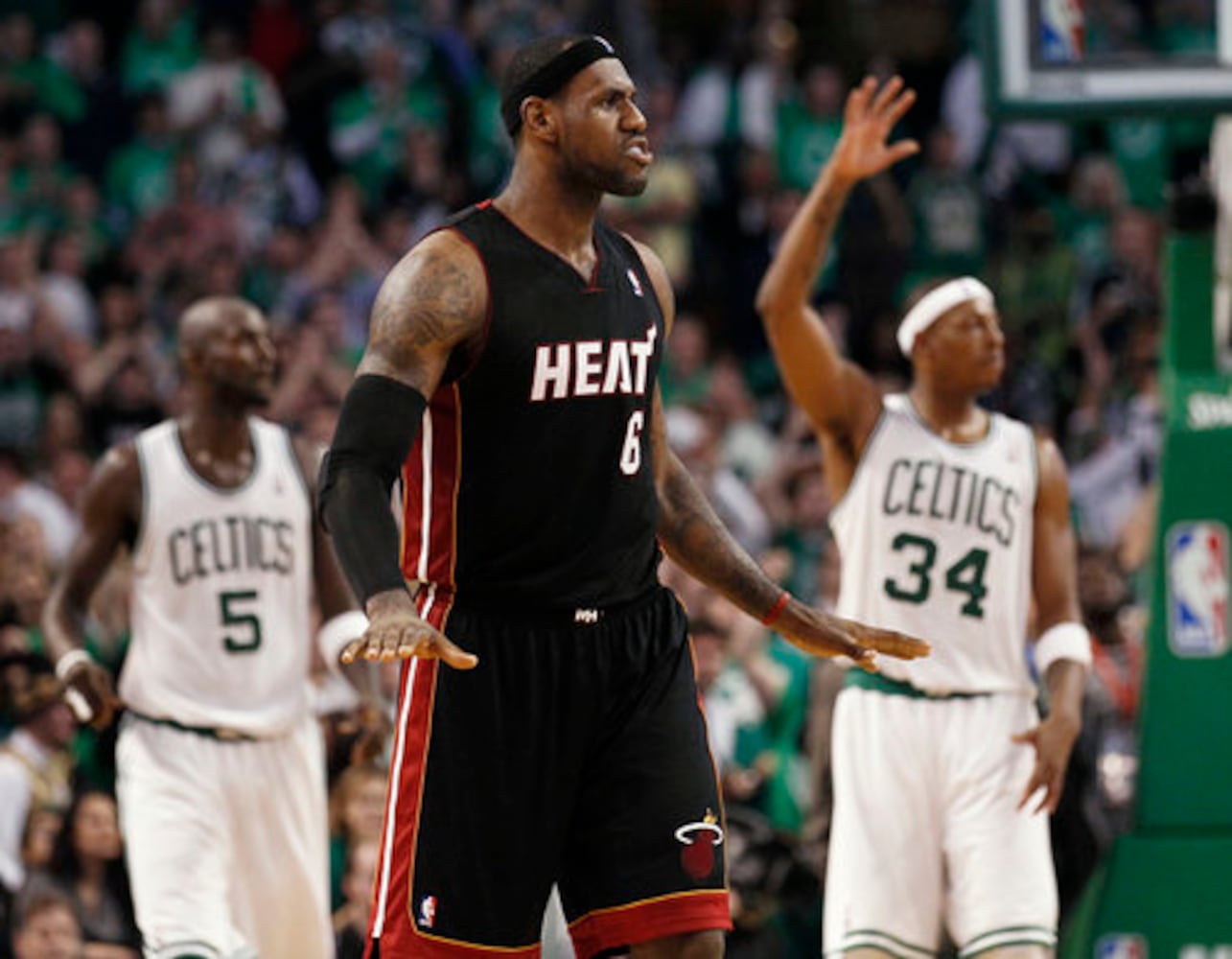 Celtics spoil James' Heat debut
