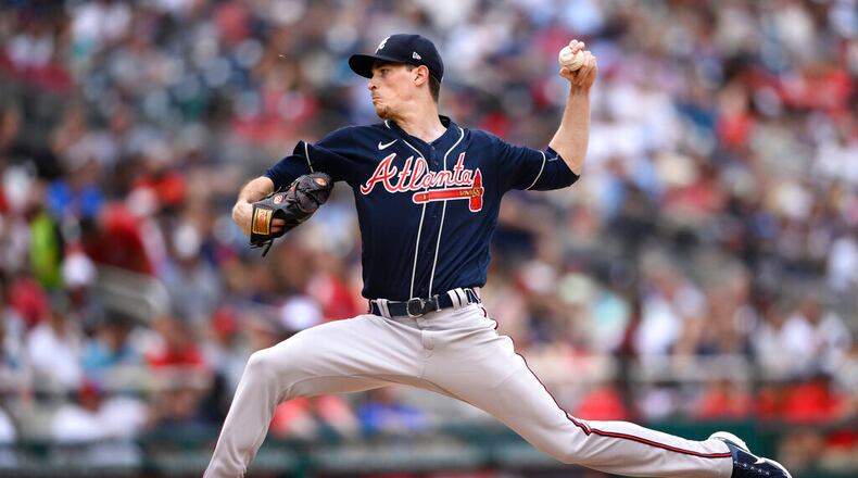 Braves pitcher Max Fried has earned his place among the sport's elite. (AP Photo/Nick Wass)