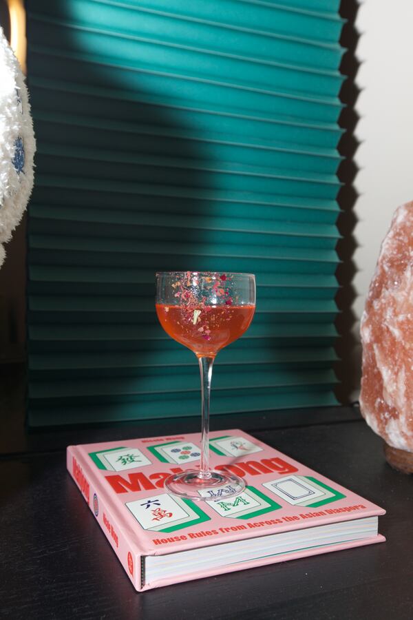 Lucky Star's Murphey White designed the aromatic Bouquet cocktail to bridge her memories and the current sakura season. (Courtesy of Lucky Star)