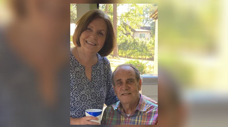 Mary Beth and Roland Moody. Roland Moody was diagnosed with Alzheimer's disease a few years ago.