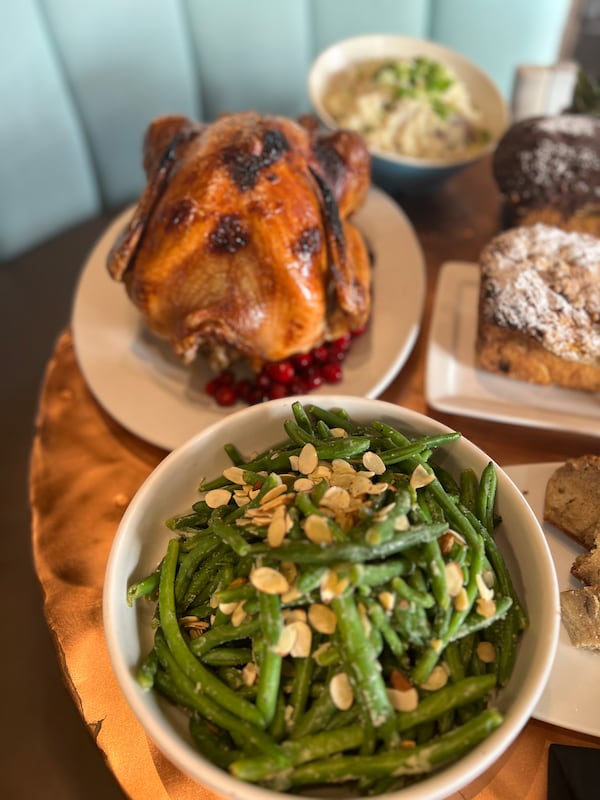 Zafron Restaurant will offer a Thanksgiving dinner and sides alongside its regular menu. (Courtesy of Zafron)