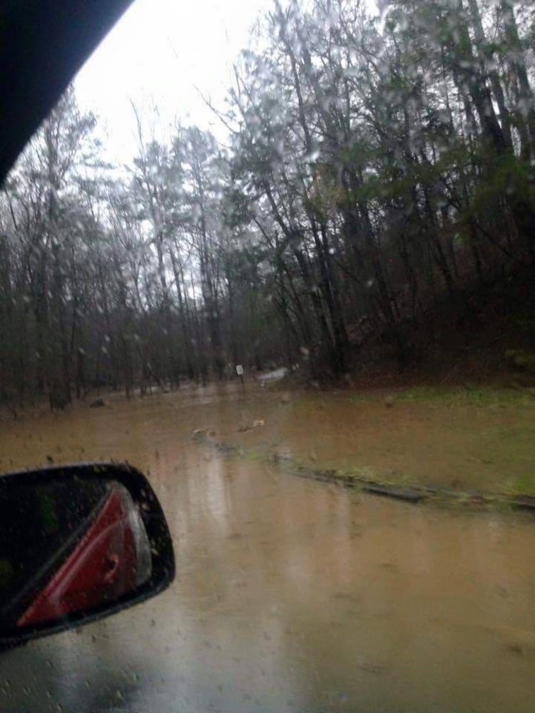 Flooding in Gilmer County