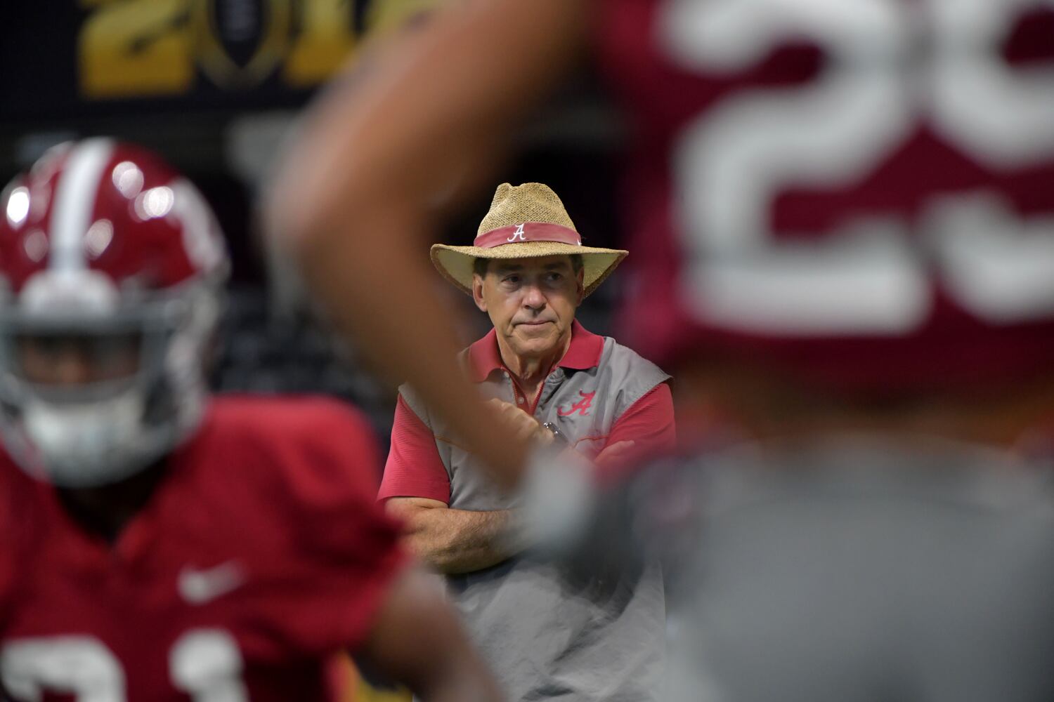 Photos: The scene as Georgia, Alabama prepare for national title game