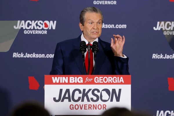 Health care business owner Rick Jackson is a Republican candidate for governor. (Miguel Martinez/AJC)