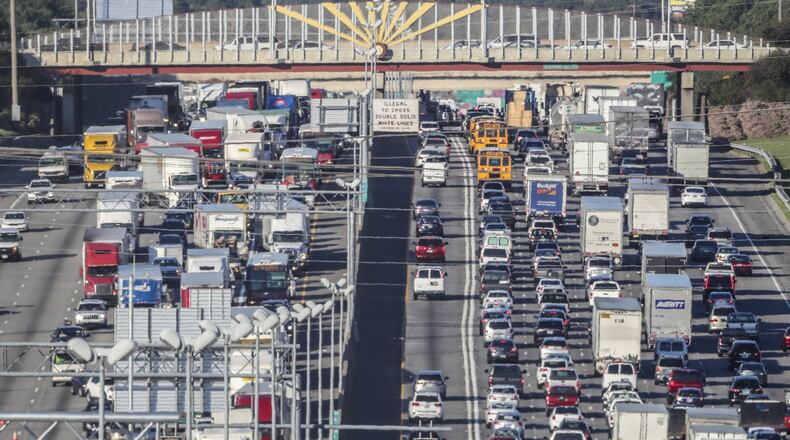 September 19, 2018 Gwinnett County: One person was killed in a multi-vehicle crash that gridlocked I-85 in Gwinnett County for hours during the Wednesday morning commute Sept. 19, 2018. All lanes of I-85 North near Pleasant Hill Road were reopened just before 10 a.m. after authorities wrapped up their investigation. Multiple lanes of the interstate were shut down shortly before 7 a.m., impacting traffic in both directions, the WSB 24-hour Traffic Center. At the peak of the morning rush, only one HOT lane was getting by. Gwinnett police were leading the investigation into the cause of the crash. Police have not identified the victim. Northbound delays stretched back to I-285, according to the Traffic Center. JOHN SPINK/JSPINK@AJC.COM