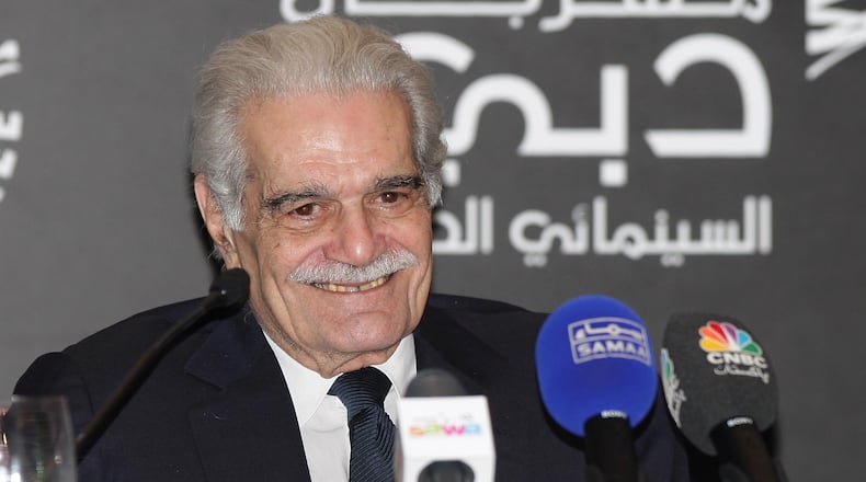 Actor Omar Sharif, who died in 2015, would have been 86 today.