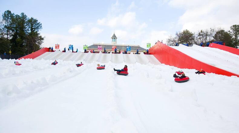 Snow Mountain at Stone Mountain Park.