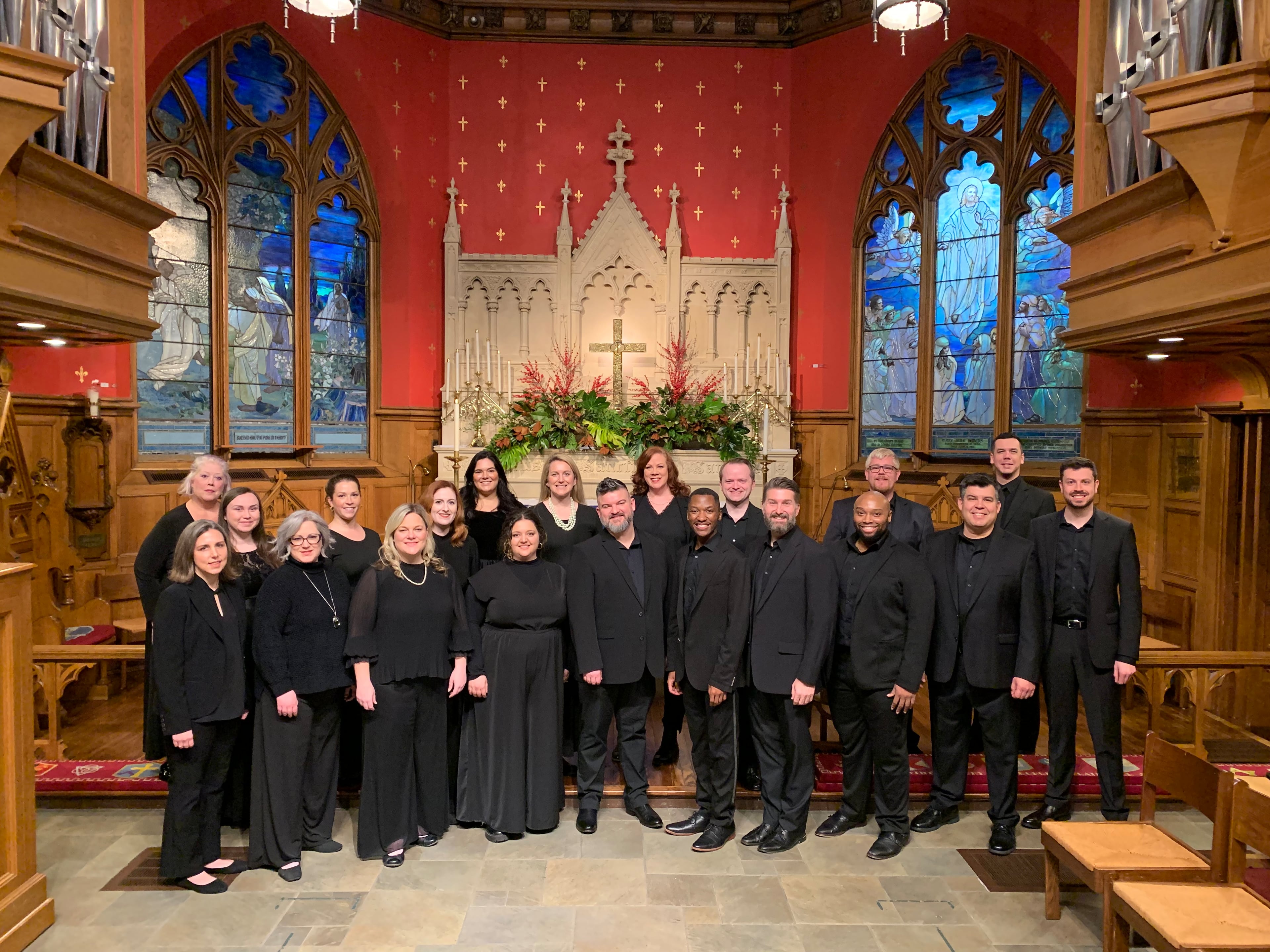 Coro Vocati performs a holiday concert Dec. 14 at All Saints’ Episcopal Church. (Courtesy of Coro Vocati)
