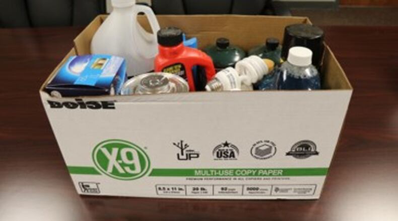 DeKalb County residents may safely dispose of hazardous household waste during a recyling event this spring. AJC file photo