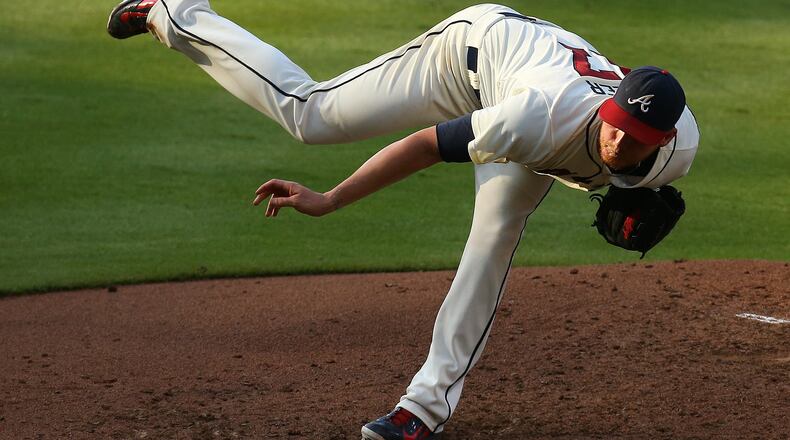 Braves pitcher Shelby Miller has gone 17 consecutive starts without a win. (Curtis Compton / ccompton@ajc.com)