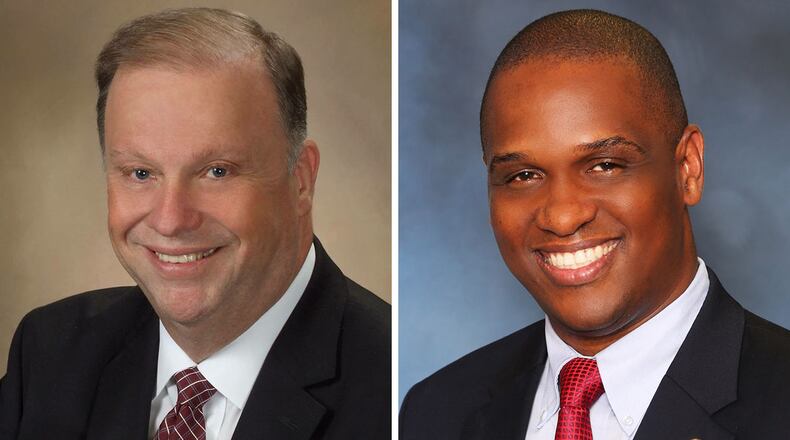 Sid Chapman (left) and Otha Thornton (right)