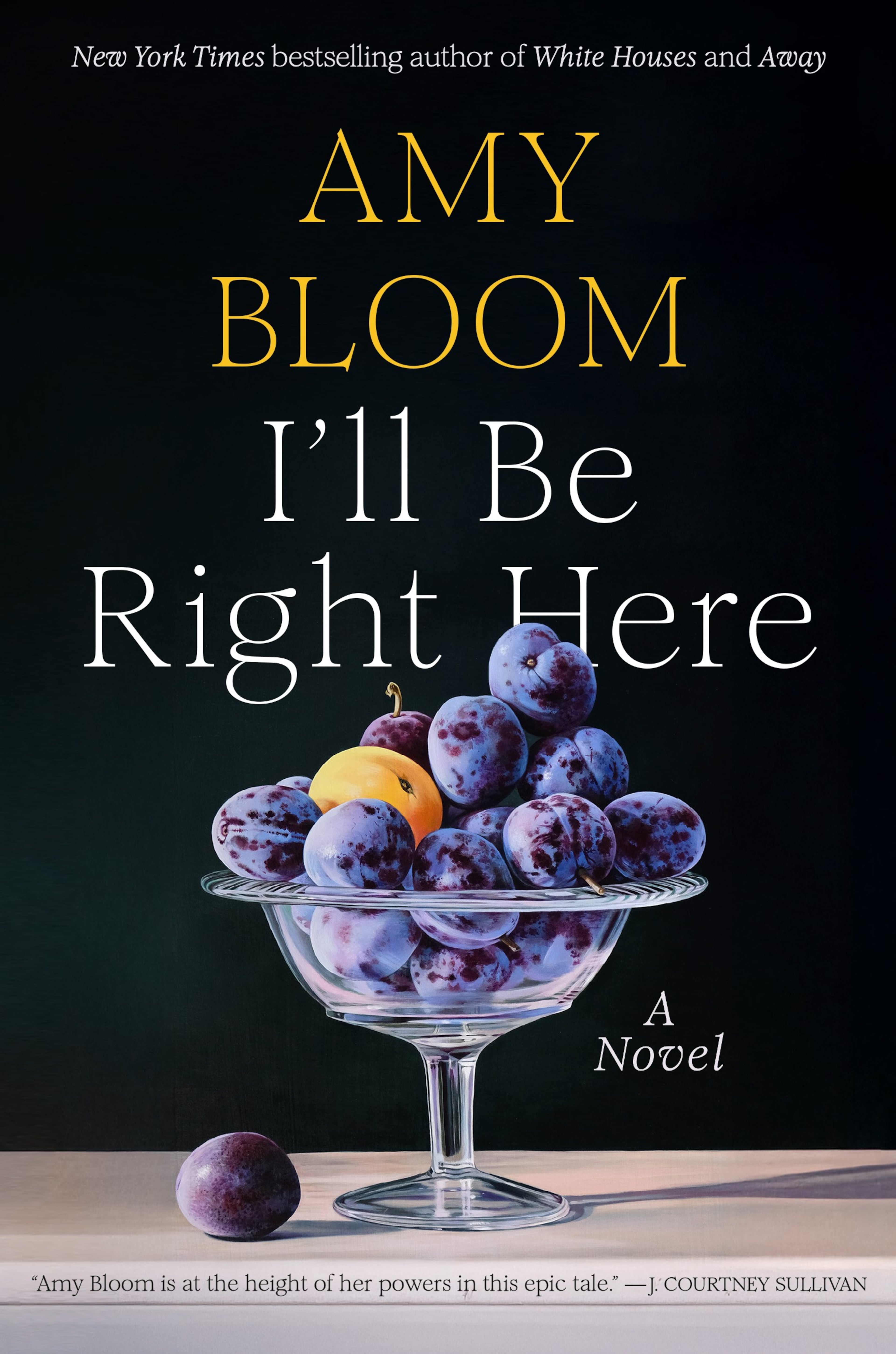 Tayari Jones’ favorite books this year include Amy Bloom’s “I’ll Be Right Here”, a saga of love and companionship among four friends in postwar New York. (Courtesy of Random House)