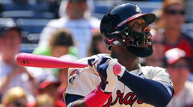 Jason Heyward played for six teams in his career, but is best known for his time with the Atlanta Braves and the Chicago Cubs. (AJC File)