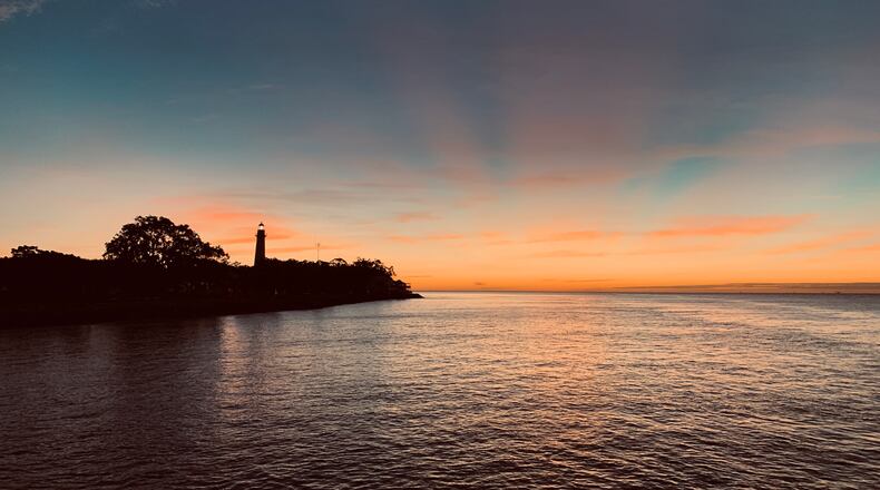 This photo of St. Simons Island was taken Oct. 23, 2019 from the pier by Bill Woods of Kennesaw.