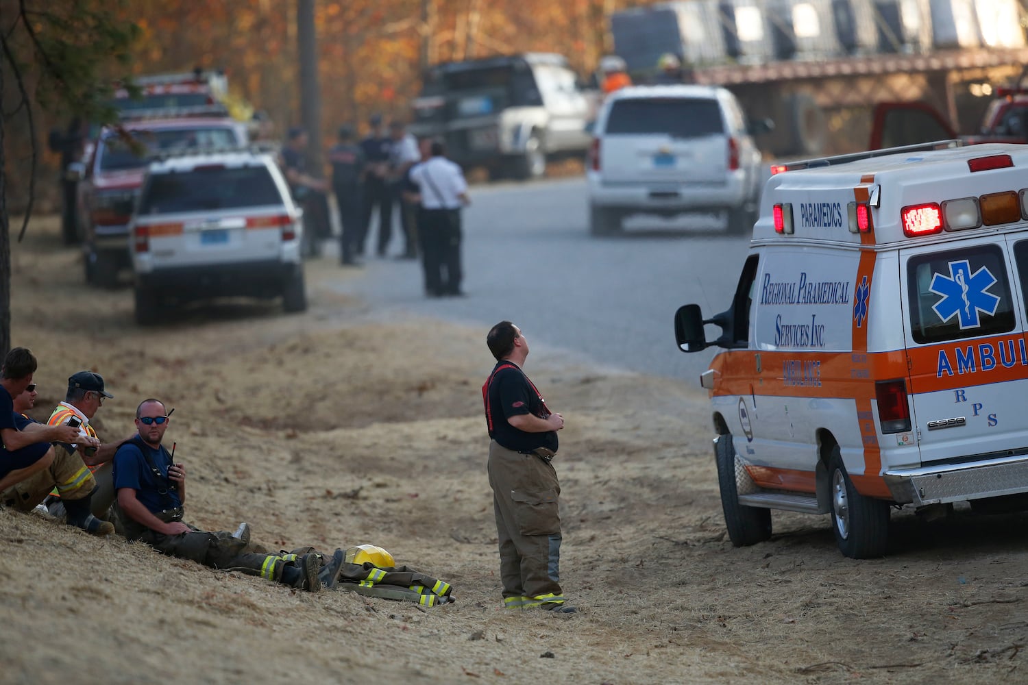 Scenes from Colonial Pipeline explosion