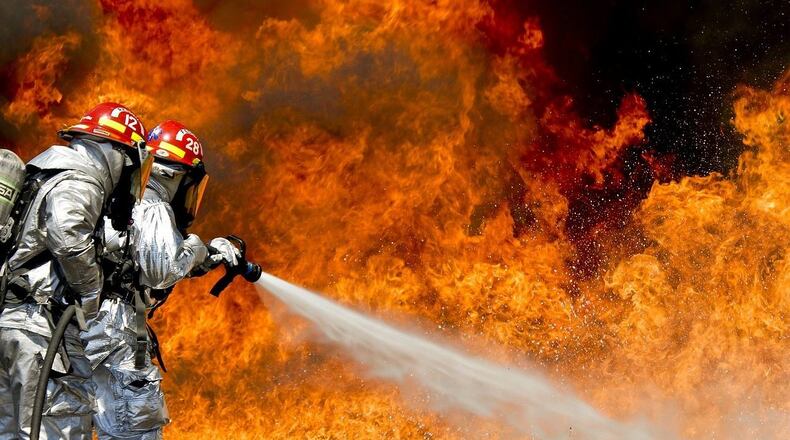 Eight firefighters were hurt after an explosion in Arizona.