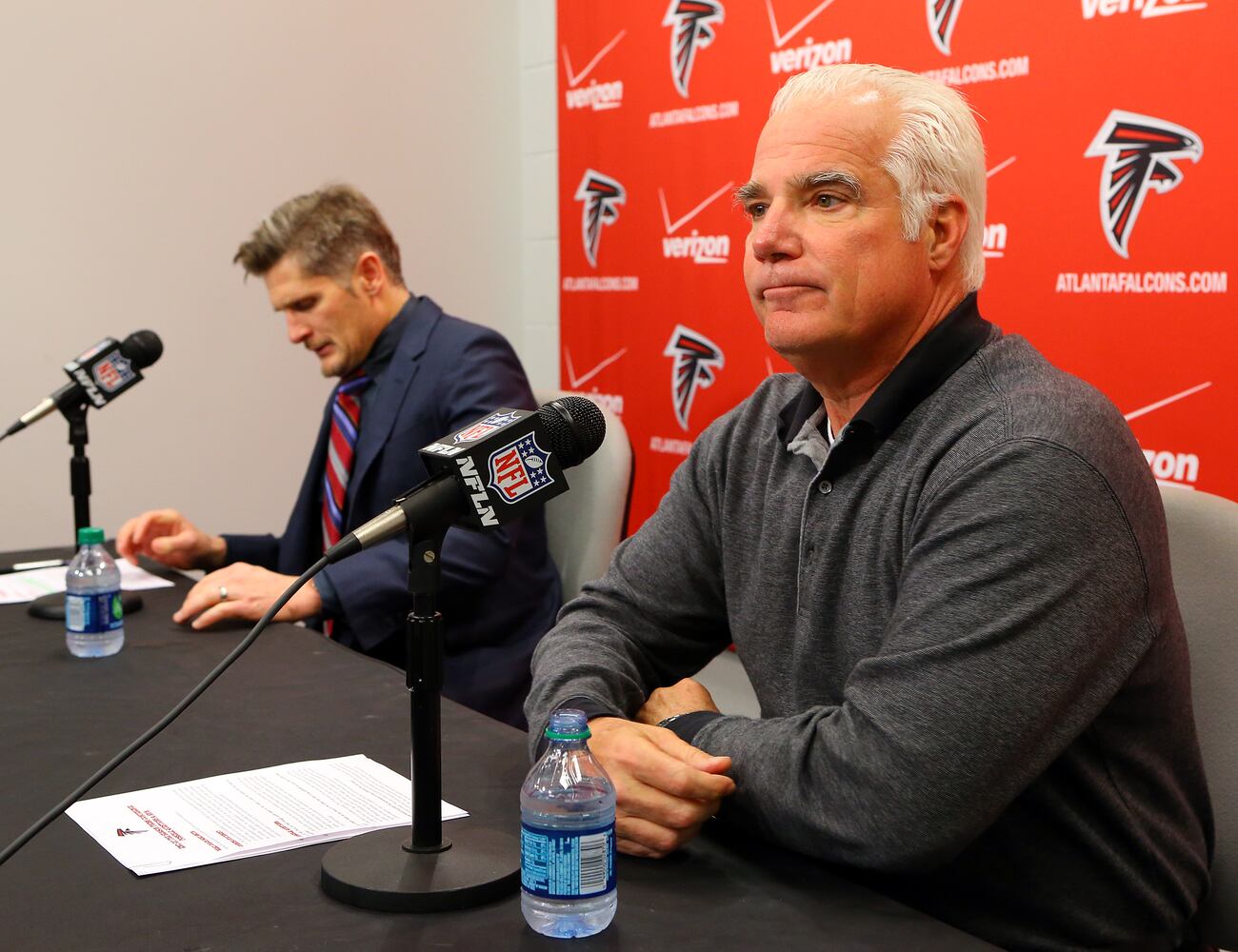 End-of-season press conference