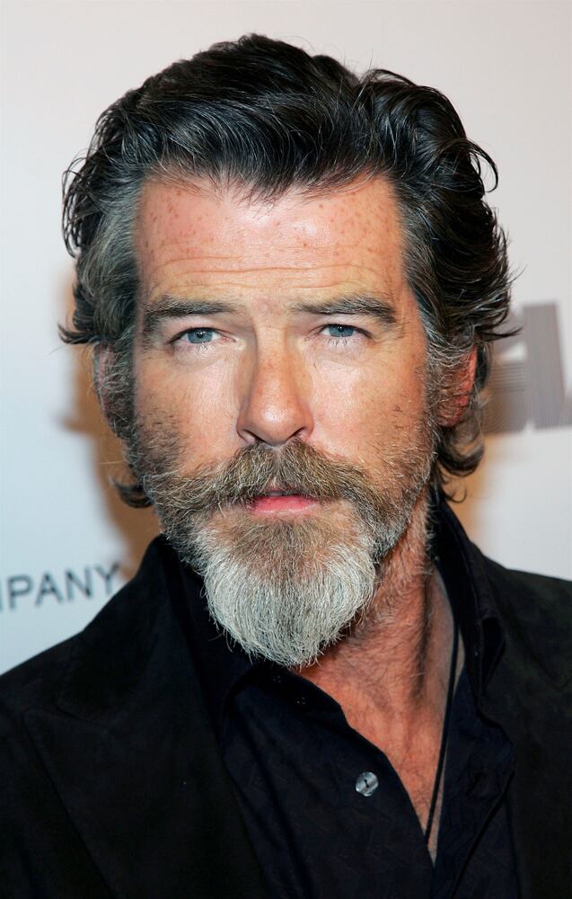 Pierce Brosnan: Bearded