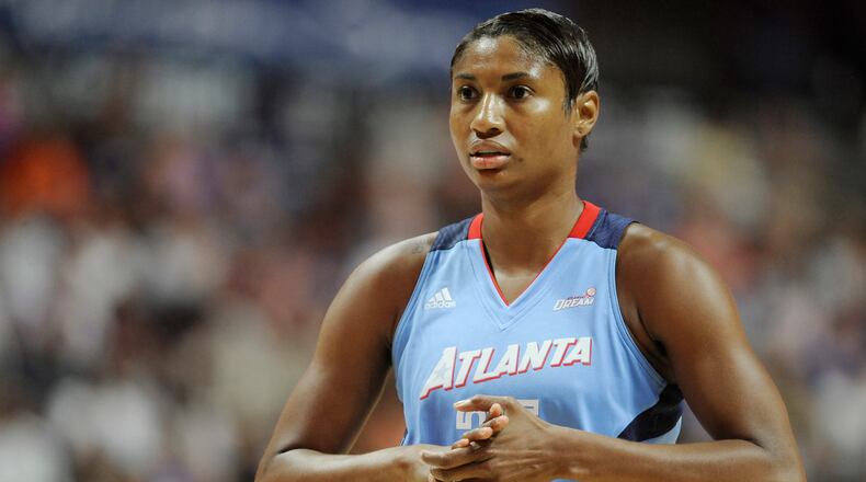 Atlanta Dream's Angel McCoughtry is the 18th player in league history with at least 5,000 career points.