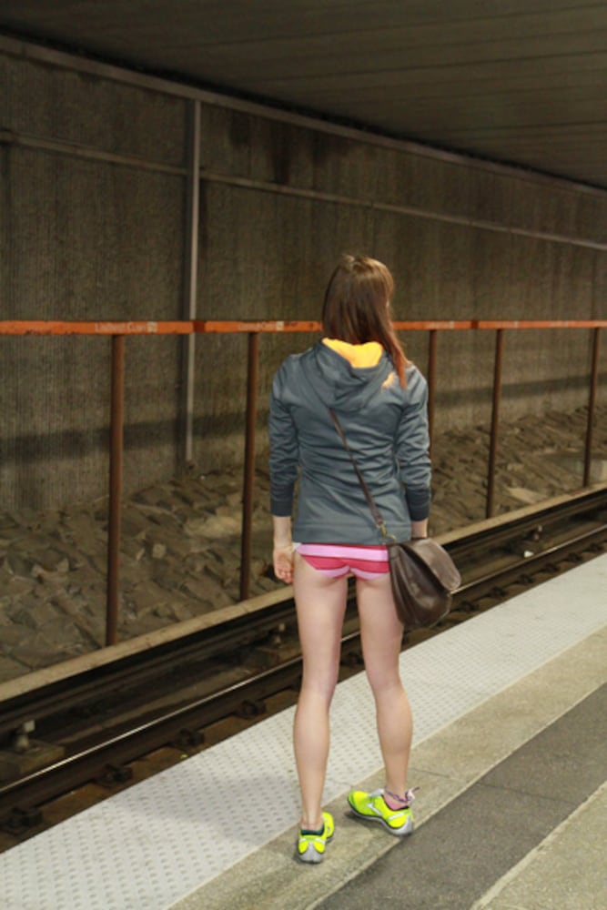 No Pants Subway Ride Atlanta 2013