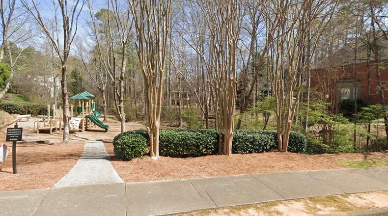 Residents in Alpharetta have until Nov. 4 to comment with the EPD Watershed Protection Branch on a project to restore and stabilize a streambank at the Park Brook recreation area. GOOGLE MAPS