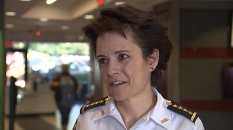 Atlanta’s murder rate is down 25 percent since new police chief Erika Shields took over at the beginning of the year.