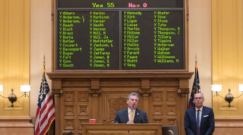 U.S. Rep. Buddy Carter is one of the leading supporters of the House health plan in Georgia. (DAVID BARNES / SPECIAL)