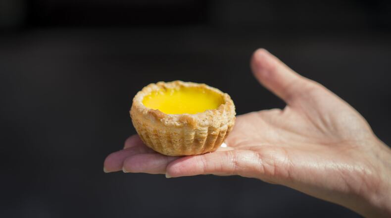Master Bakery’s egg tart is a bite-sized taste of sunshine. CONTRIBUTED BY BRETT FERENCZ