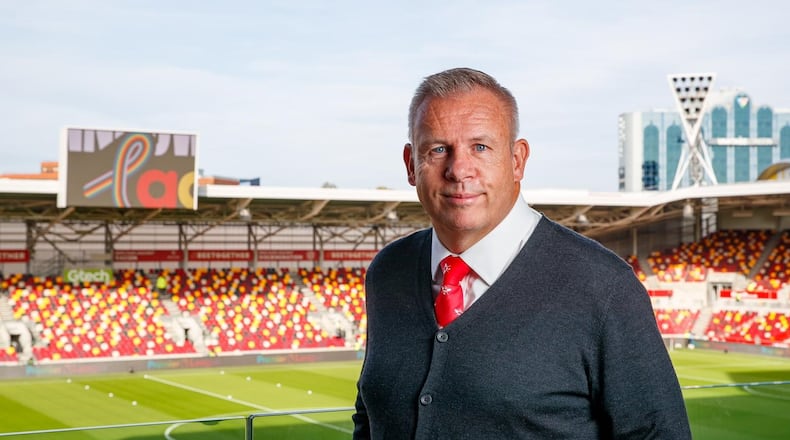 Brentford CEO Jon Varney and the Bees will play in Atlanta in Mercedes-Benz Stadium on Wednesday. Brentford will play fellow Premier League team Brighton & Hove Albion.
