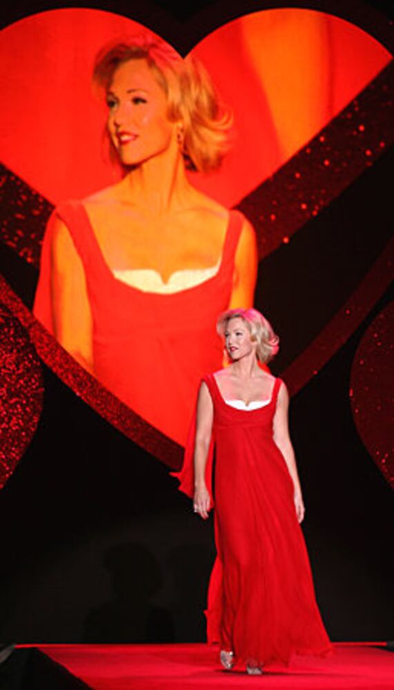 Celebrity Red Dress Runway Photos