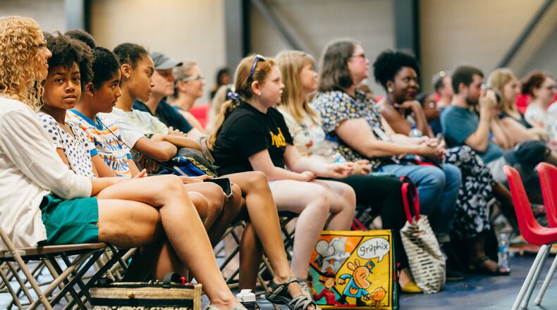 The Decatur Book Festival was held at various venues in downtown Decatur including First Baptist Church of Decatur, Marriott Courtyard Hotel and the Decatur Library.
Courtesy of Decatur Book Festival.